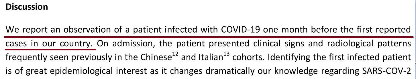 新冠论文证实法国去年底已有新冠肺炎病例 外国网友：病毒不可能从武汉蹦到巴黎