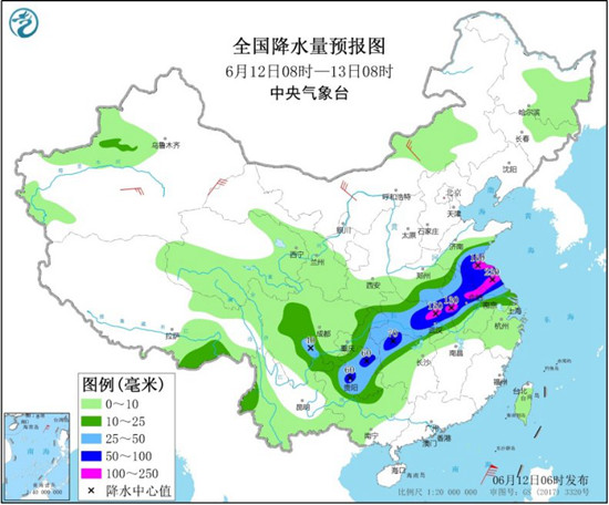 强降雨|新一轮强降雨今日达鼎盛 黔湘鄂皖等地有大到暴雨现身