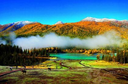 Kanas&nbsp;in&nbsp;autumn&nbsp;is&nbsp;like&nbsp;a&nbsp;natural&nbsp;oil&nbsp;painting.&nbsp;[Photo:&nbsp;xinhua]