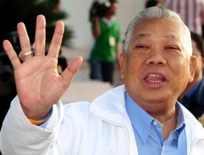 File&nbsp;Photo&nbsp;of&nbsp;Samak&nbsp;Sundaravej,&nbsp;the&nbsp;25th&nbsp;prime&nbsp;minister&nbsp;of&nbsp;Thailand.(Xinhua/AFP&nbsp;Photo)