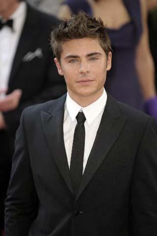 Zac Efron arrives during the 82nd Academy Awards, March 7, 2010, in the Hollywood section of Los Angeles.(Xinhua/Qi Heng)