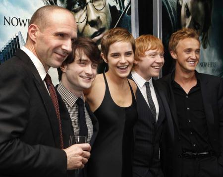 Cast members (L to R) Ralph Fie...