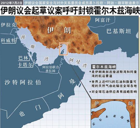 伊朗起草法案将封锁霍尔木兹海峡 针对欧盟禁令_新闻台_中国网络电视台