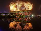 In 2008, China hosts Olympic Games for the first time