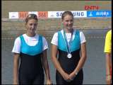 [完整赛事]亚运会赛艇女子双人单桨无舵手 颁奖仪式