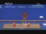 [举重]第二届亚青会 男子85公斤级中国夺金摘银