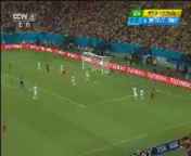 [世界杯]纳尼下底传中 梅莱雷斯抽射被门将封堵