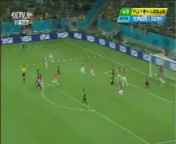 [世界杯]墨西哥角球直接攻门 乔尔卢卡门前解围