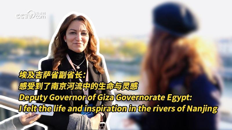 Deputy Governor of Giza Governorate Egypt: I felt the life and inspiration in the rivers of Nanjing