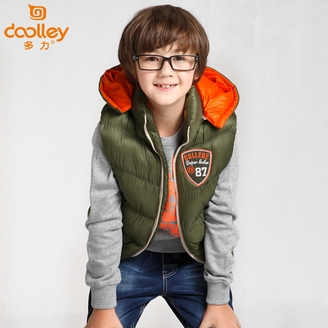 多力童装doolley 男童 <em>马甲</em>d8116