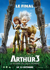 亚瑟和迷你王国3<br>Arthur et la guerre des deux mondes<br>首映：2010年10月13 美国<br>票房：13670万美元