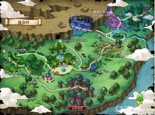 《<em>qq</em>仙境》<em>地图</em>_攻略_cntv游戏台