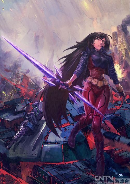 亚画家插画欣赏 春丽、火舞及貂蝉_单机游戏_