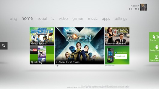 Xbox官网迎来Metro UI界面 新版即将发布_家用