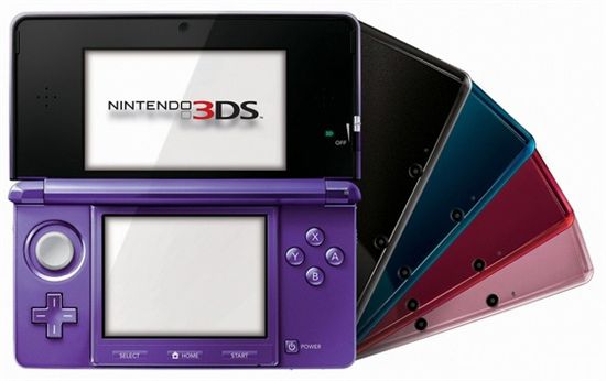 任天堂3DS掌机新颜色午夜紫公布 售价169.9
