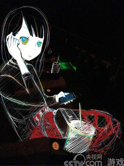 心酸<em>技术宅手绘女友</em>走红美院教授:笔法很传神