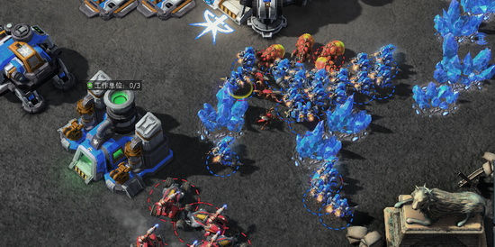 《星际争霸2》2v2地图生态保护区战术解析_厂