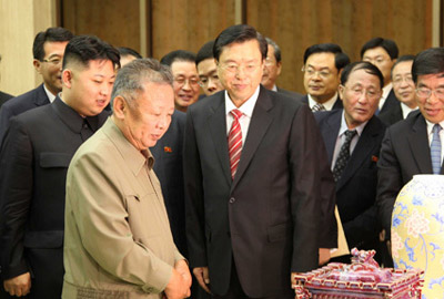 视频回顾:金正日与中国政要