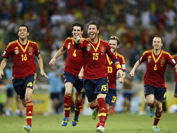 半决赛:西班牙VS意大利_2013巴西联合会杯