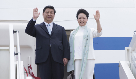 习近平出访俄罗斯等四国并出席金砖<em>国家领导人</em>