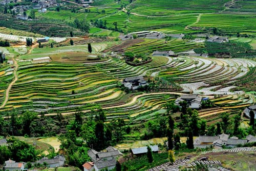 层峦叠翠_共筑中国梦