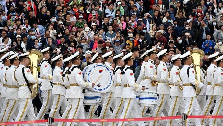 75th founding anniversary of Chinese PLA Navy celebrated in Qingdao