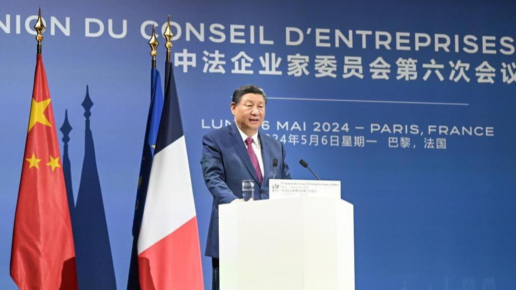 Full text of Xi's speech at the closing ceremony of the Sixth Meeting of the China-France Business Council