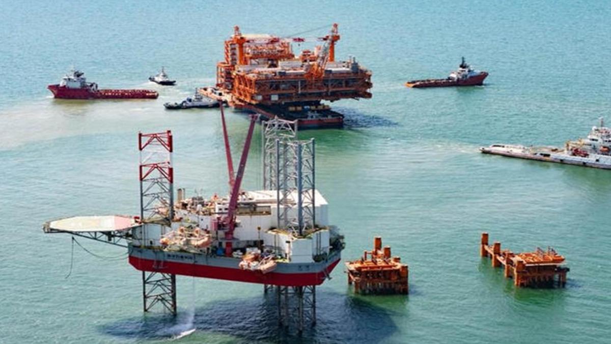 China completes installation of largest oil, gas platform in Bohai Sea