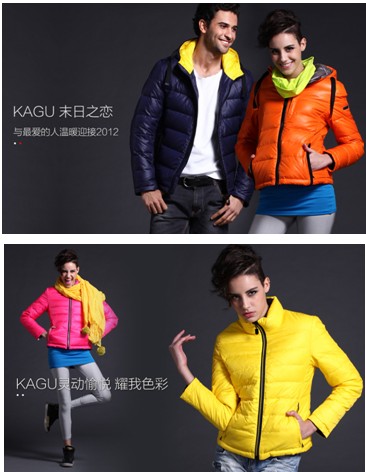 除了在选料上用心外，KAGU生态羽绒服在制作工艺上更是细心。