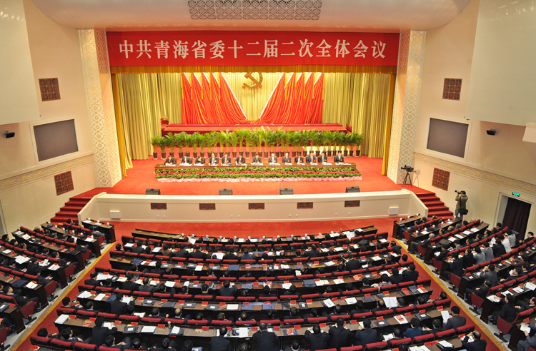 凝聚力量 继往开来:青海省委十二届二次全体会