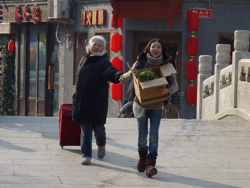 刘诗诗微电影拍摄花絮 刘诗诗微电影拍摄花絮