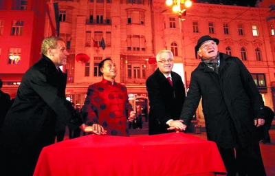 多国政要参加欢乐春节活动剪影