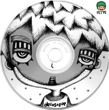 CD涂鸦 手绘光盘封面设计