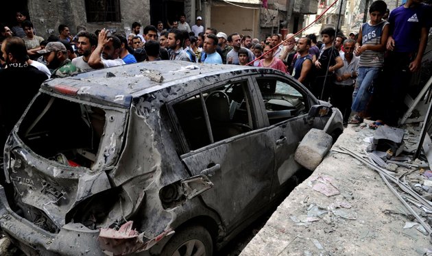 وقوع عدة انفجارات في العاصمة السورية دمشق