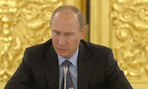 بوتين يحذر الغرب من أي عمل أحادي الجانب ضد سوريا