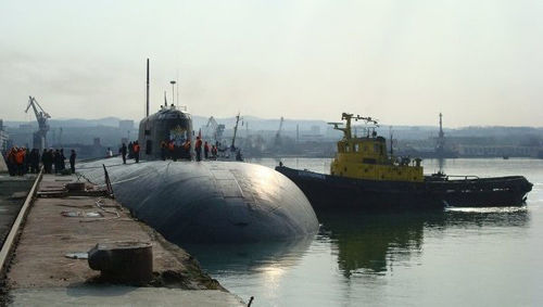 俄海军K-150“托木斯克”号巡航导弹核潜艇