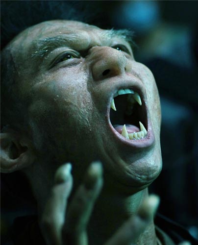 邓超恐怖狼人造型