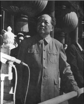 新中国成立前后毛泽东大阅兵写真