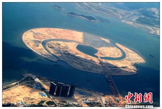 中国首例经营性用海项目造岛完成耗土石3337万方