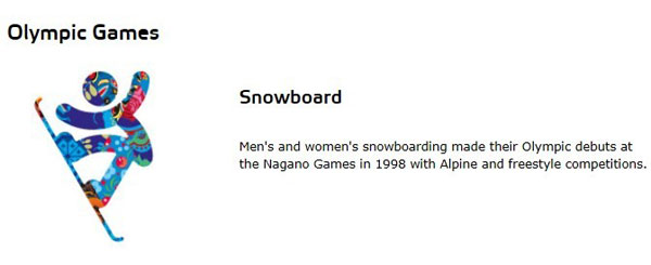 单板滑雪(Snowboarding)