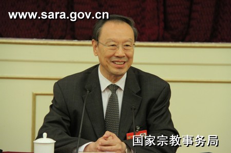 全国政协十二届二次会议分组讨论宗教组讨论在