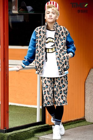 TimeZ韩国时尚街拍曝光 获赞移动画报_综艺