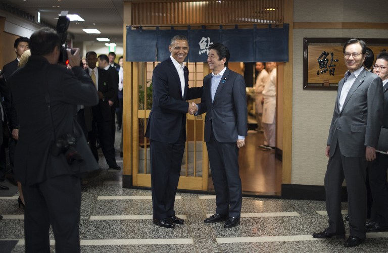 Obama llega a Tokio para comenzar  su visita  asiática