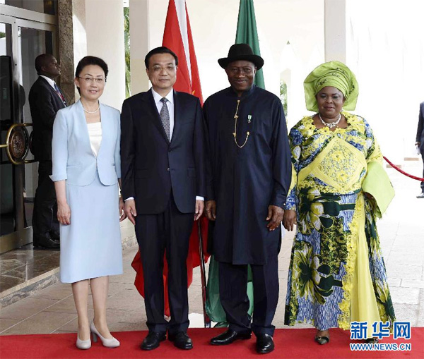 Li Keqiang au Nigéria: Les deux pays promettent de développer la coopération