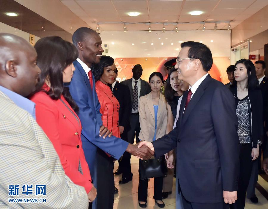 Li Keqiang expresa optimismo sobre la cooperación China-África