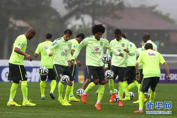 Brasil continúa los preparativos para la Copa Mundial de Fútbol