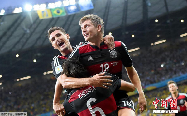 Alemania se mete en la final tras arrasar a Brasil por 7-1