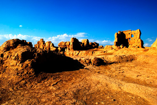 Protecting the city ruins along the Silk Road