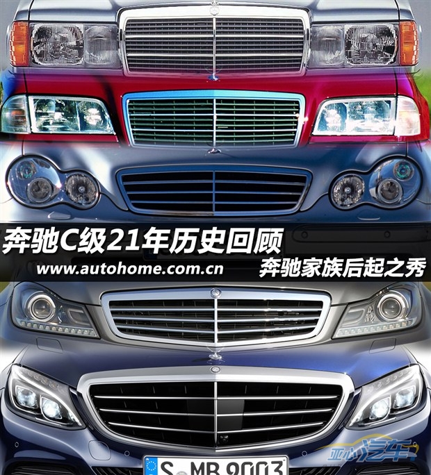 家族中的后起之秀 奔驰C级21年历史回顾_汽车