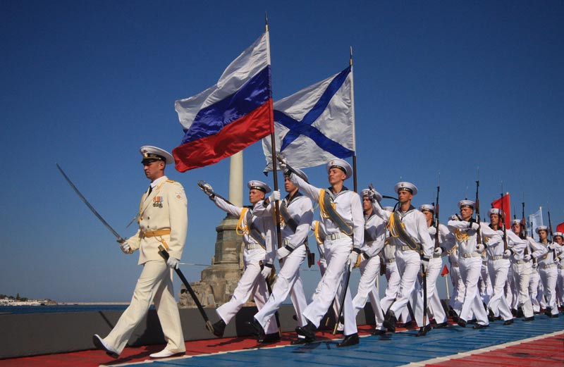 Россия отпраздновала день Военно-Морского флота Фото ИТАР-ТАСС/ Юрий Смитюк